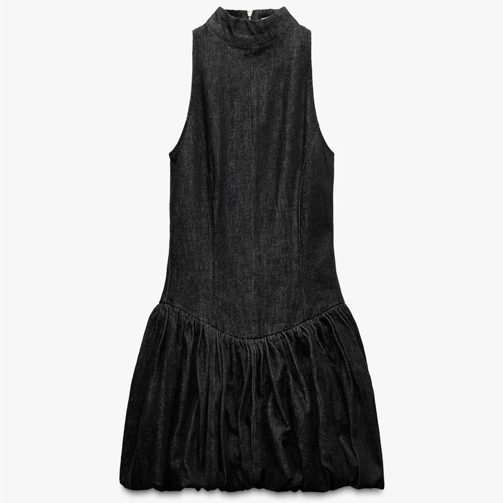 Black denim  Dress